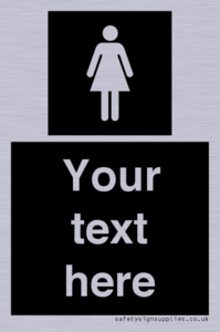 Custom information: black panel female